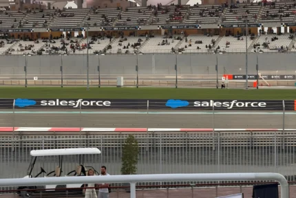 F1 Track View On a yacht Grand Prix F1 2025 ( VIP )