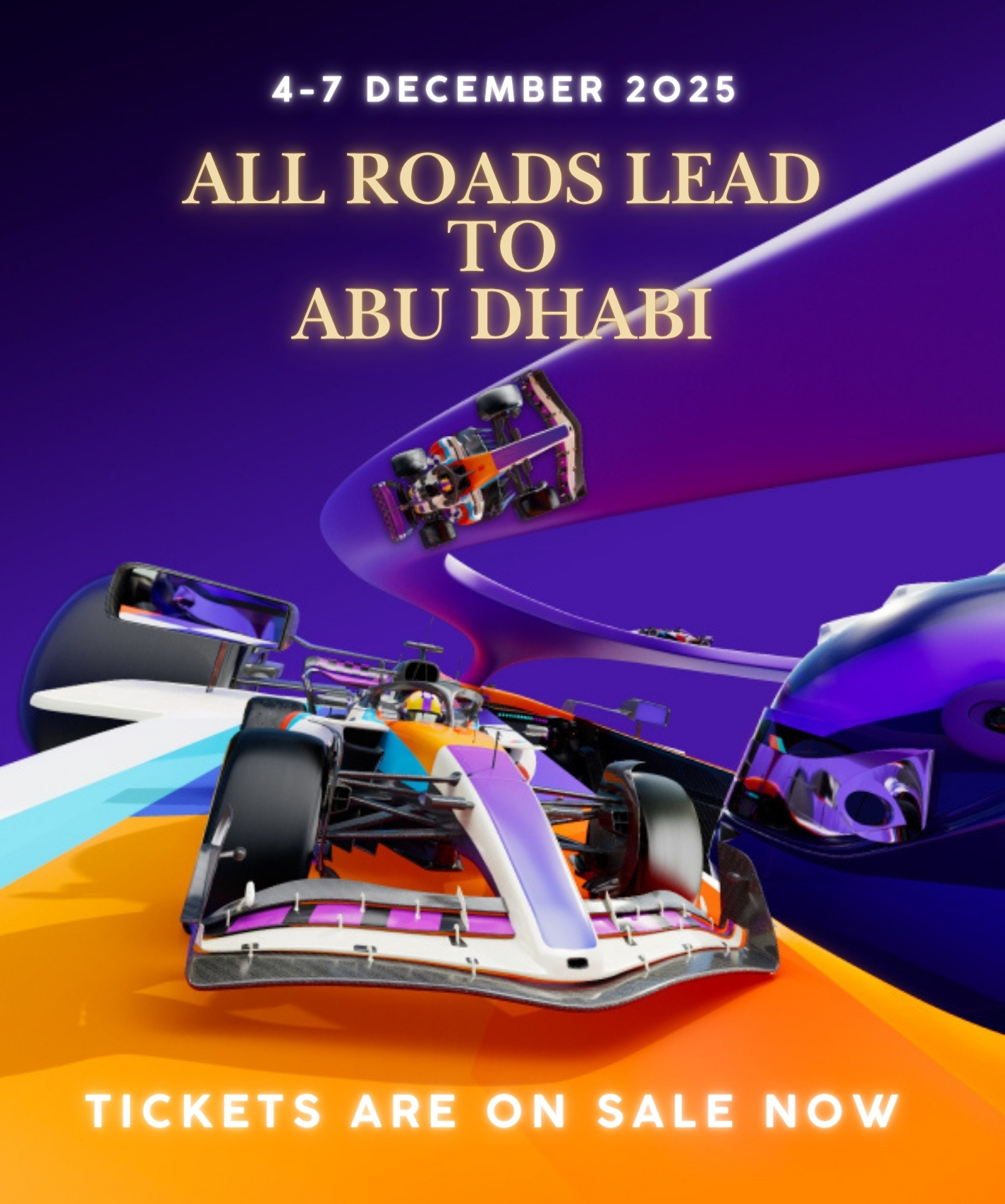 Trackside yacht packages for the Abu Dhabi Grand Prix (5–7 Dec 2025). VIP food & beverage, live action, and after-race vibes.